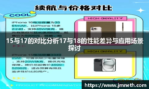 15与17的对比分析17与18的性能差异与应用场景探讨